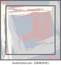 Abstract watercolor hijab design can be used for bandanas, shawls, wraps, cloth garments.