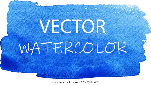 Abstract watercolor light blue hand paint texture, isolated on white background 