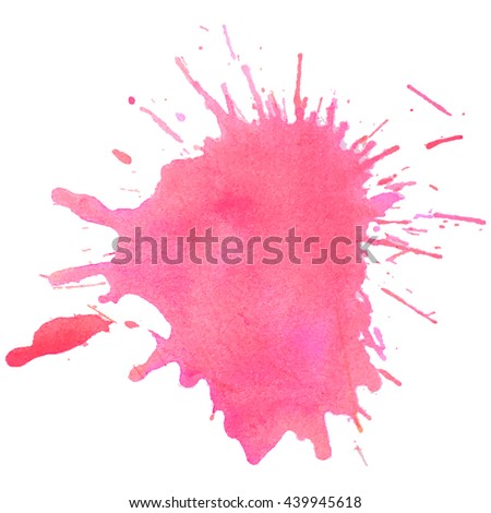 Abstract Watercolor Light Pink Background Vector Stock Vector (Royalty