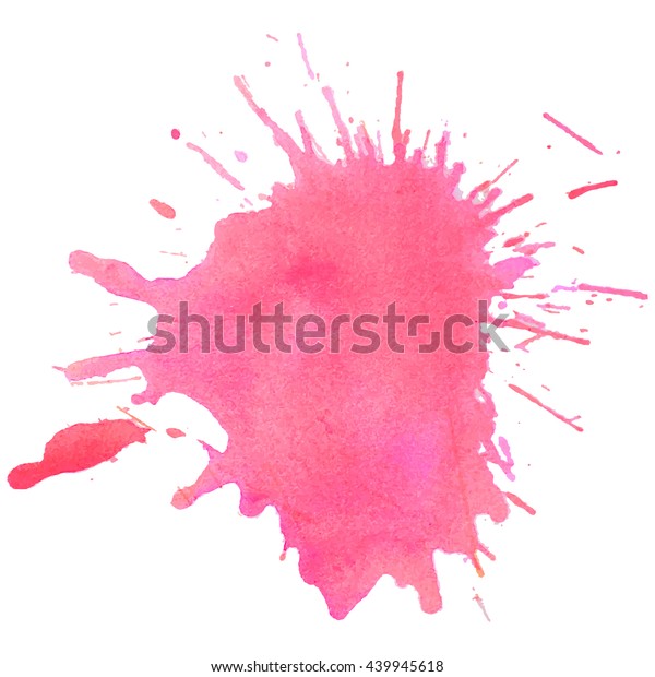Abstract Watercolor Light Pink Background Vector Stock Vector (Royalty