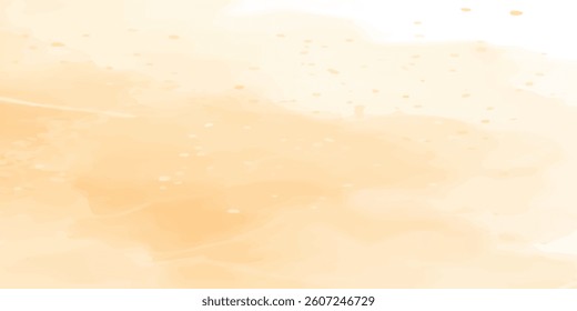 abstract Watercolor Ocean Waves in Soft yellow and White, Creating a Dreamy and Tranquil Background Perfect for Banner Graphics and Water-Inspired Abstract Designs