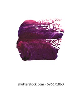 Abstract watercolor on a light background.The color splashing in the paper. Hand drawn Vector illustration