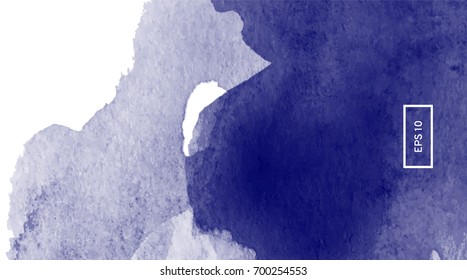 Abstract watercolor on a light background.The color splashing in the paper. Hand drawn Vector illustration