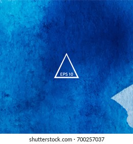 Abstract watercolor on a light background.The color splashing in the paper. Hand drawn Vector illustration