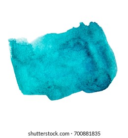 Abstract watercolor on a light background.The color splashing in the paper. Hand drawn Vector illustration
