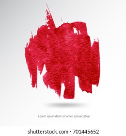Abstract watercolor on a light background.The color splashing in the paper. Hand drawn Vector illustration