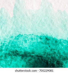 Abstract watercolor on a light background.The color splashing in the paper. Hand drawn Vector illustration