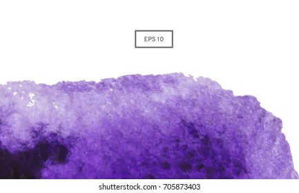 Abstract watercolor on a light background.The color splashing in the paper. Hand drawn Vector illustration