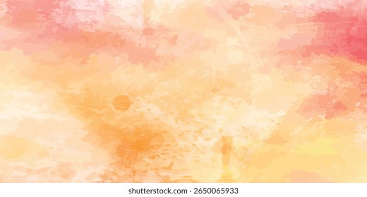 Abstract Watercolor orange Sky with Gentle White Clouds for Nature-Inspired Backgrounds, Elegant Watercolor Sky Background with Light Blue Tones and Soft White Clouds	
