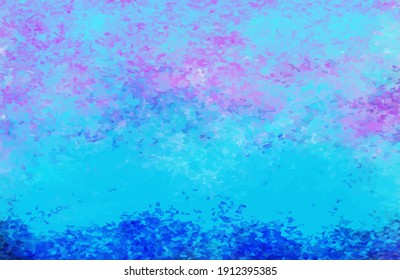 Abstract watercolor paint background dark blue and purple color grunge texture for background