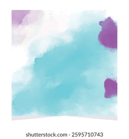 abstract watercolor paint stroke background vector illustration texture design
