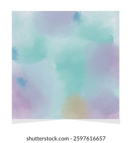 abstract watercolor paint stroke background vector illustration texture design
