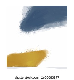 abstract watercolor paint stroke background vector illustration texture design 
