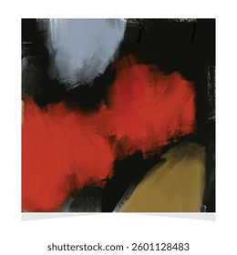 abstract watercolor paint stroke background vector illustration texture design 
