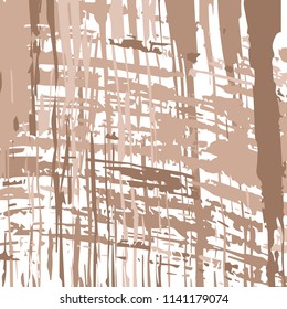 Abstract watercolor paintbrush strokes messy background. Vector artwork for design purposes with and brush strokes. Decorative hand drawn brush smears template for print.