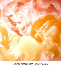 Abstract watercolor painted background