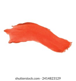 Abstract watercolor painting texture brush for template banner background, Brushstroke art texture artistic colorful isolated red, orange, Watercolor brushstroke abstract art textured paintings.
