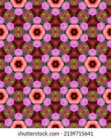 Abstract watercolor pattern. Vector background for fabric design, wallpaper, web design