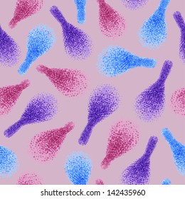 Abstract watercolor pattern. Vector illustration.