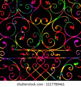 Abstract watercolor  patterns
