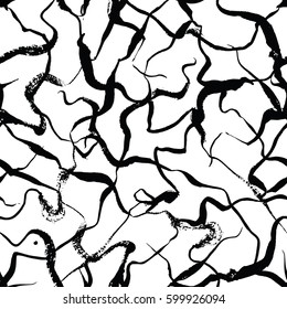 Abstract watercolor random diagonal stripes seamless pattern design, repeating decorative background