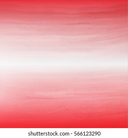 abstract watercolor red background