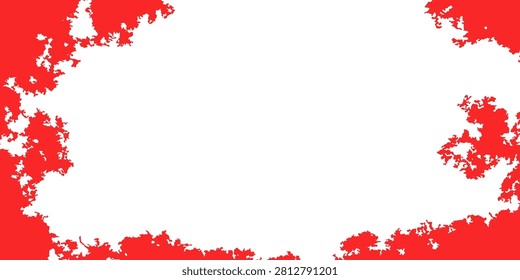 Abstract watercolor red background with halftone effects. vector illustraction.