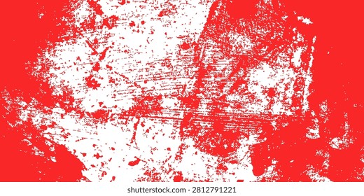 Abstract watercolor red background with halftone effects. vector illustraction.
