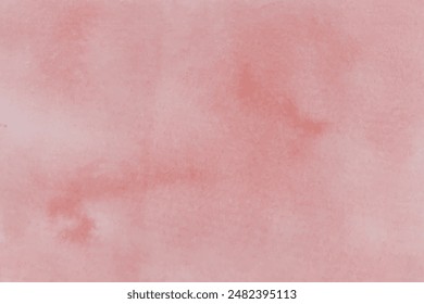Abstract watercolor red texture background, watercolor splash, vector grunge for print and t-shirt design. 