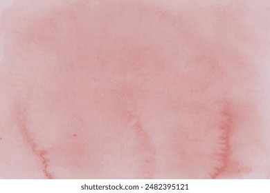 Abstract watercolor red texture background, watercolor splash, vector grunge for print and t-shirt design. 