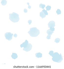 Abstract watercolor seamless pattern. Hand painted vector texture. Graphic design for background, card, web banner, poster, invitation. 
