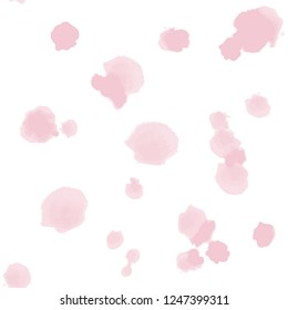 Abstract watercolor seamless pattern. Hand painted vector texture. Graphic design for background, card, web banner, poster, invitation. 