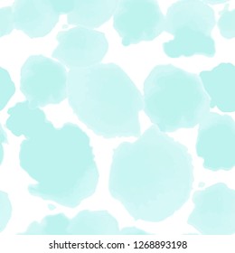Abstract watercolor seamless pattern. Hand painted vector texture. Graphic design for background, card, web banner, poster, invitation. 