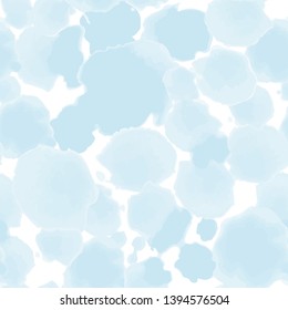 Abstract watercolor seamless pattern. Hand painted vector texture. Graphic design for background, card, web banner, poster, invitation. 