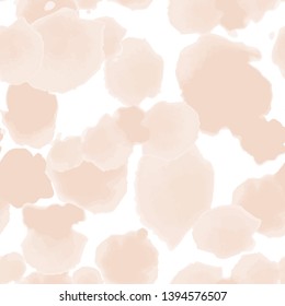 Abstract watercolor seamless pattern. Hand painted vector texture. Graphic design for background, card, web banner, poster, invitation. 