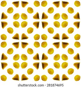 abstract watercolor seamless pattern. Pretty minimalistic design