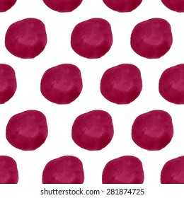 abstract watercolor seamless pattern. Pretty minimalistic design