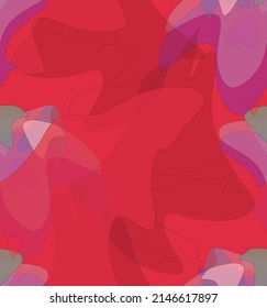 Abstract watercolor seamless vector pattern. Random transparent wavy shapes create artistic pain texture. Pastel multicolored background with organic natural earthy colors. Universal wallpaper.