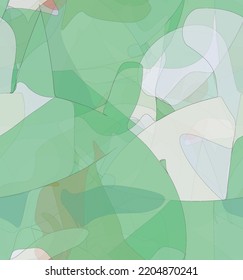 Abstract watercolor seamless vector pattern. Random transparent wavy shapes create artistic pain texture. Pastel multicolored background with organic natural earthy colors. Universal wallpaper.