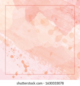 Abstract Watercolor Splash Background