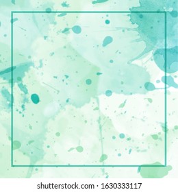Abstract Watercolor Splash Background
