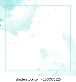 Abstract Watercolor Splash Background 