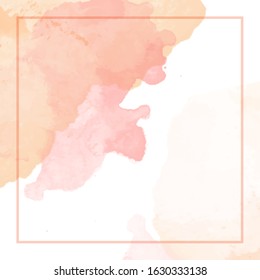 Abstract Watercolor Splash Background