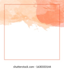 Abstract Watercolor Splash Background