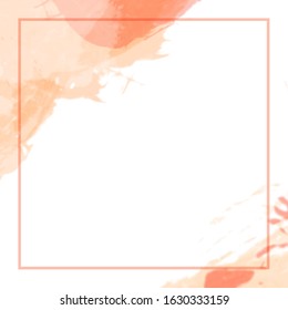 Abstract Watercolor Splash Background 