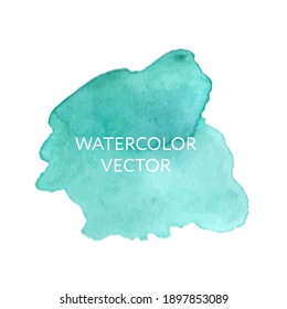 Abstract Watercolor Splash. Watercolor Drop Vector Pink