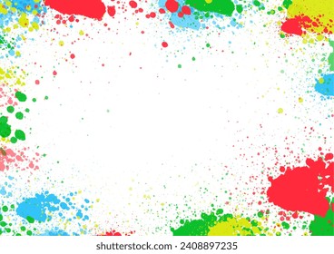 Abstract watercolor spray background with copy space for text or another images.