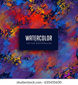 abstract watercolor stain background
