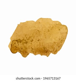 Abstract watercolor stain. With space for text. For banner, poster, packaging design. Hand drawn vector illustration.