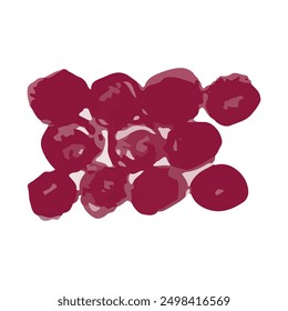abstract watercolor stains smear isolated on a white background vector illustration